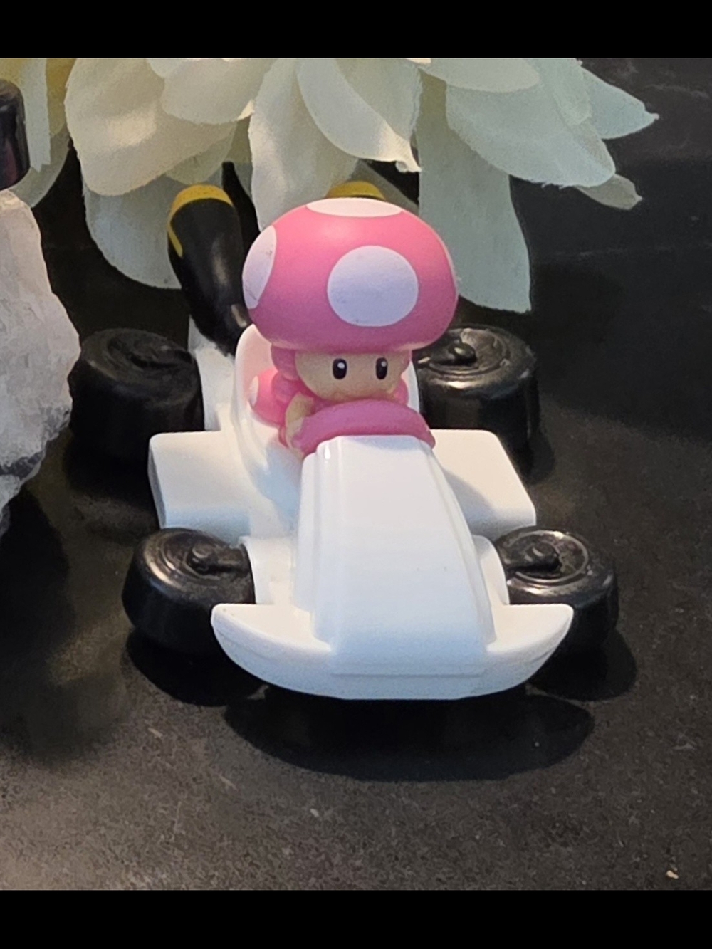 2024 Nintendo Mario Kart Toadette Figure in Kart | McDonald's Happy Meal Toy